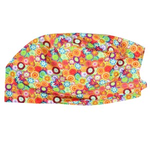 Gorro quirúrgico fantasía colores alegres - talla M