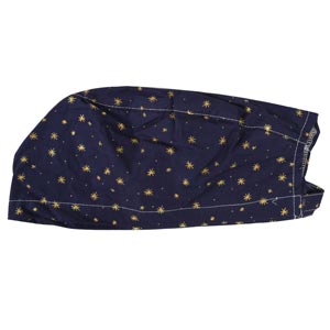 chirurgico fantasia blu notte con stelle - M