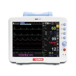 BM5 PRO - Resp+ Ecg+SpO2+Nibp+Temp opzionale - 7 canali ECG