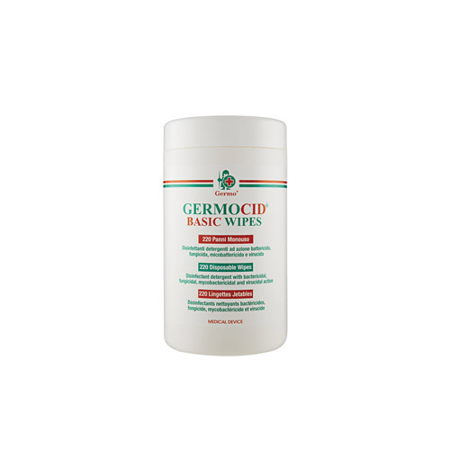 Salviettine Germocid Basic Wipes alcol 60% - 220 salviettine