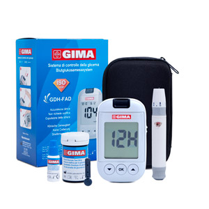 Medidor de glicemia GIMA mg/dL versão Bluetooth