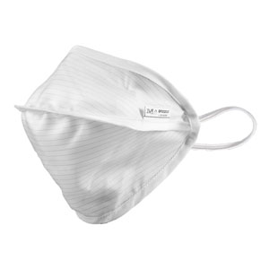 Mascarilla reutilizable Mycroclean 500 BFE 99,8% de adultos - blanca
