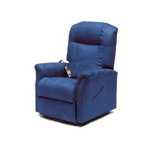 Poltrona reclinabile Flavia a 2 motori - blu