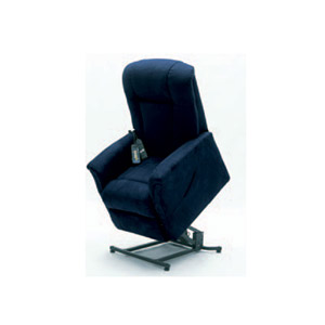 Poltrona reclinabile Flavia a 2 motori - blu