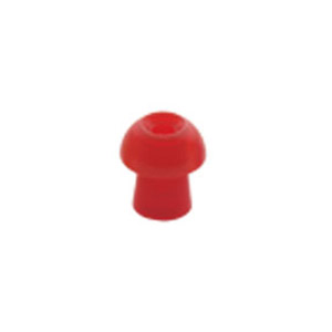 SANIBEL ADI mushroom ear tip for tympanomether - 10 mm - red