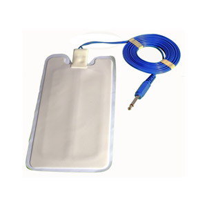 Placca monouso con cavo e connettore 6,3 mm - adulti