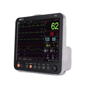 Moniteur multiparamètres K15 écran tactile - RESP, TEMP, NIBP, SpO2, ECG 10 brins