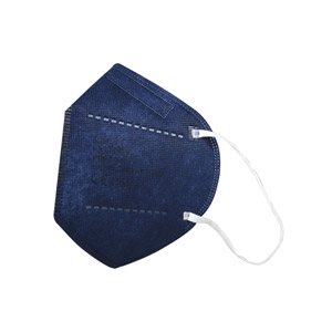 FFP2 senza valvola, con elastici auricolari - blu