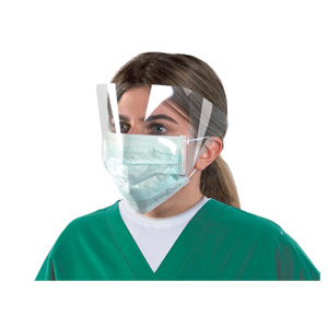 Mascherina chirurgica Maskop con visore avvolgente - con elastici auricolari