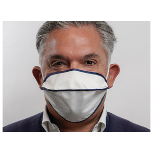 Máscara reutilizável Mycroclean 100 BFE 99,8% para adultos com cada externa hidrofóbico