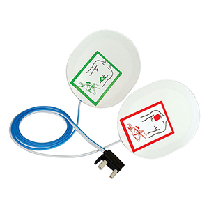 Electrodos compatibles con desfibriladores Cardiaid y Weinmann