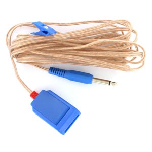 Cable para placa desechable y de metal para electrobisturí