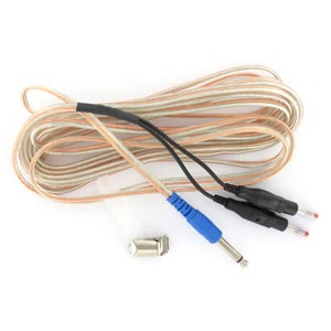 Cable para placas de electrobisturí de goma