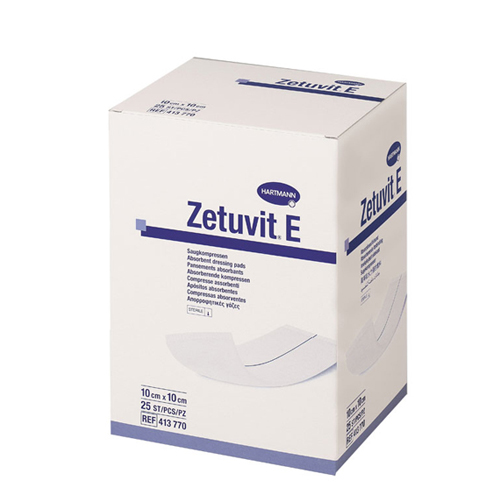 Penso de celulose absorvente Zetuvit E estéril