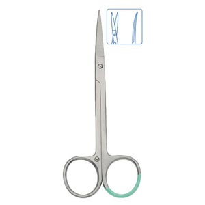 Forbici monouso sterili Iris Hartmann curve - 11,5 cm