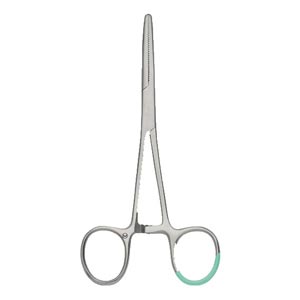 Hartmann descartável Pean anatómica recta - 14 cm