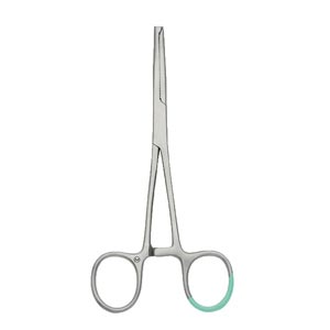 Hartmann descartável Kocher recta - 14 cm