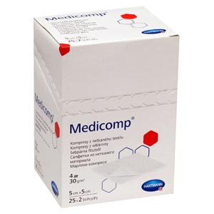 Medicomp Compressas esterilizadas em TNT 