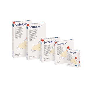 Medicación estéril Sorbalgon - alginato de calcio - 10 x 10 cm