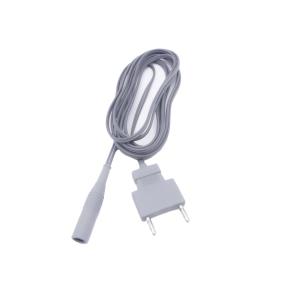 Cable bipolar para electrobisturí 120F, 200F, 200D, 250, 300D, 400D - Enchufe europeo