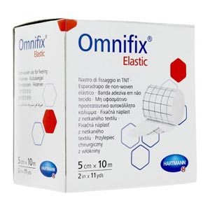 Omnifix Elastic Nastro di fissaggio in TNT - 5 cm × 10 m