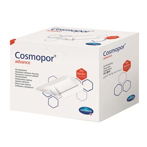 Medicazione adesiva sterile in TNT Cosmopor Advance - 10 x 8 cm
