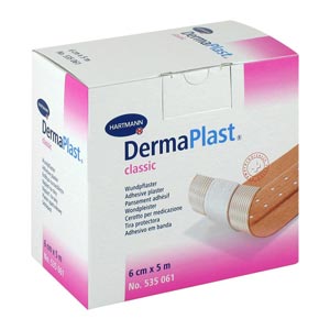 Cerotto in striscia DermaPlast classic - 4 cm x 5 m