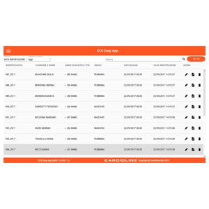 Logiciel ECG Easy App pour ECG100 et ECG 200