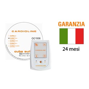 Nuovo Clickholter ECG Cardioline a 5 fili con opzione a 7 - package