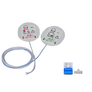 Piastre compatibili per defibrillatori Esaote/Schiller - pediatriche