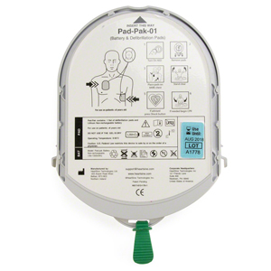 Cartuccia di batteria e piastre originali per Samaritan 350P/500P PAD/PAK per adulti