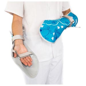Manoplas de protección para rayos X para mano y antebrazo 0,35 mm - 40 × 16 cm