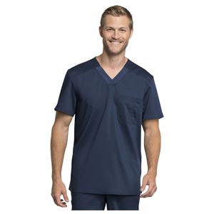 uomo Cherokee Revolution Tech blu navy con scollo a V - XS