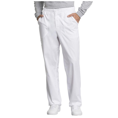 Pantalon homme Cherokee Revolution Tech blanc avec passant zip