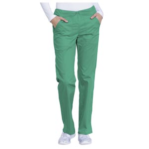 Pantalons femme Dickies Genuine verts avec lacets internes - L