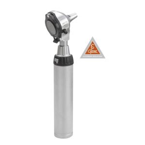 Otoscopio HEINE BETA 400 LED a F.O. con astuccio rigido, manico ricaricabile, cavo USB e alimentatore