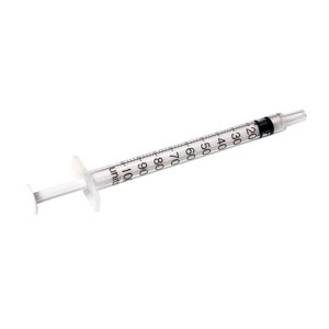 Terumo 1 ml, cone Luer, sem agulha
