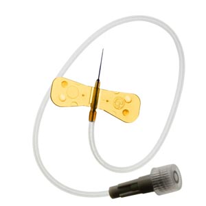 Aghi butterfly Terumo Surflo 19G×3/4" - 1,1×19 mm - crema - tubo 30 cm