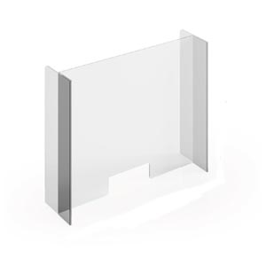 Divisorio in plexiglass DV300 66.08 - 80x28x80 cm