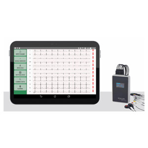 ECG Schiller MS-12 Blu con RemoteCor e Tablet CardioCalm