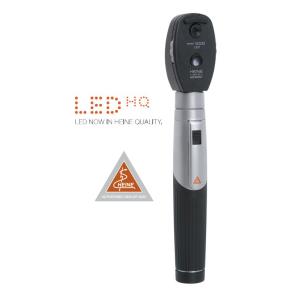 Oftalmoscopio Heine Mini 3000® LED - 2,5V con manico a batterie - nero