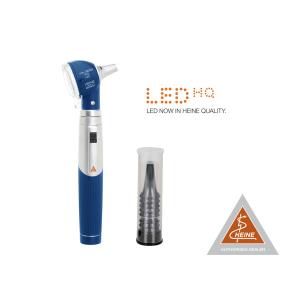 Otoscópio Heine Mini 3000® F.O. LED - 2,5V com cabo a pilhas- Azul