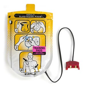 Set elettrodi per trainer defibrillatore LifeLine AED - per adulti, con cavo
