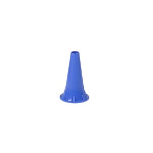 Mini Espéculo descartável azul - Ø 4 mm - 100 peças
