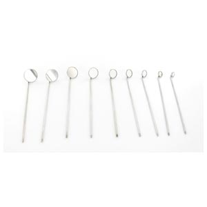 Set de espelhos laríngeos - 9 peças
