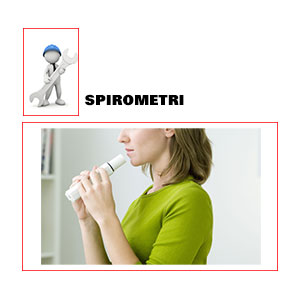 di manutenzione ordinaria per spirometri di qualsiasi marca