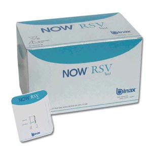 Test RSV NOW® per virus respiratorio Sinciziale con kit per prelievo naso faringeo