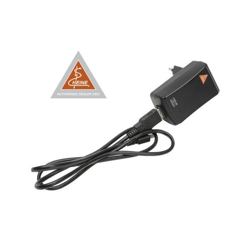 Câble USB et alimentation médicale E4-USB pour Heine iC1 et poignées rechargeables Beta 4