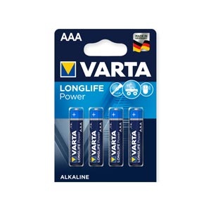 Batterie alkaline ministilo AAA - Varta H.E. 