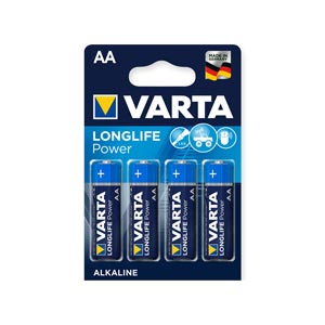 Baterías alcalinas AA - Varta H.E.